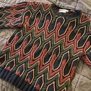 Vintage Geoffrey Beene Hand Knit Sweater